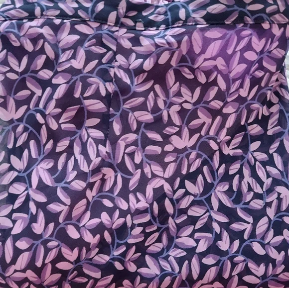 3/$25 Plus Size Skirt 26/28 Purple - Picture 4 of 4